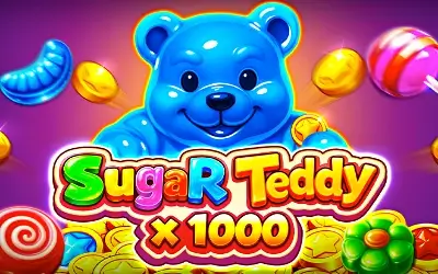 Sugar Teddy social slot screenshot
